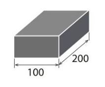 Брусчатка "Стандарт Коричневый" 100x200х40 (1 П.4, ЭДД 1.4) Колдиз в Ногинске по низкой цене