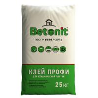 клей профи для плитки серый 25кг betonit Ногинск купить