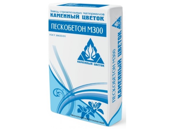 Пескобетон "Каменный цветок" М-300+ ТМ "ТИТАН" 40 кг в Ногинске по низкой цене