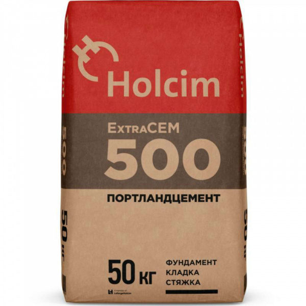 Цемент Holcim ExtraCEM 500 Портландцемент II/А-И 42,5 Б, 50кг в Ногинске по низкой цене