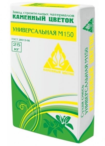 Универсальная смесь Каменный цветок М-150 50 кг в Ногинске по низкой цене
